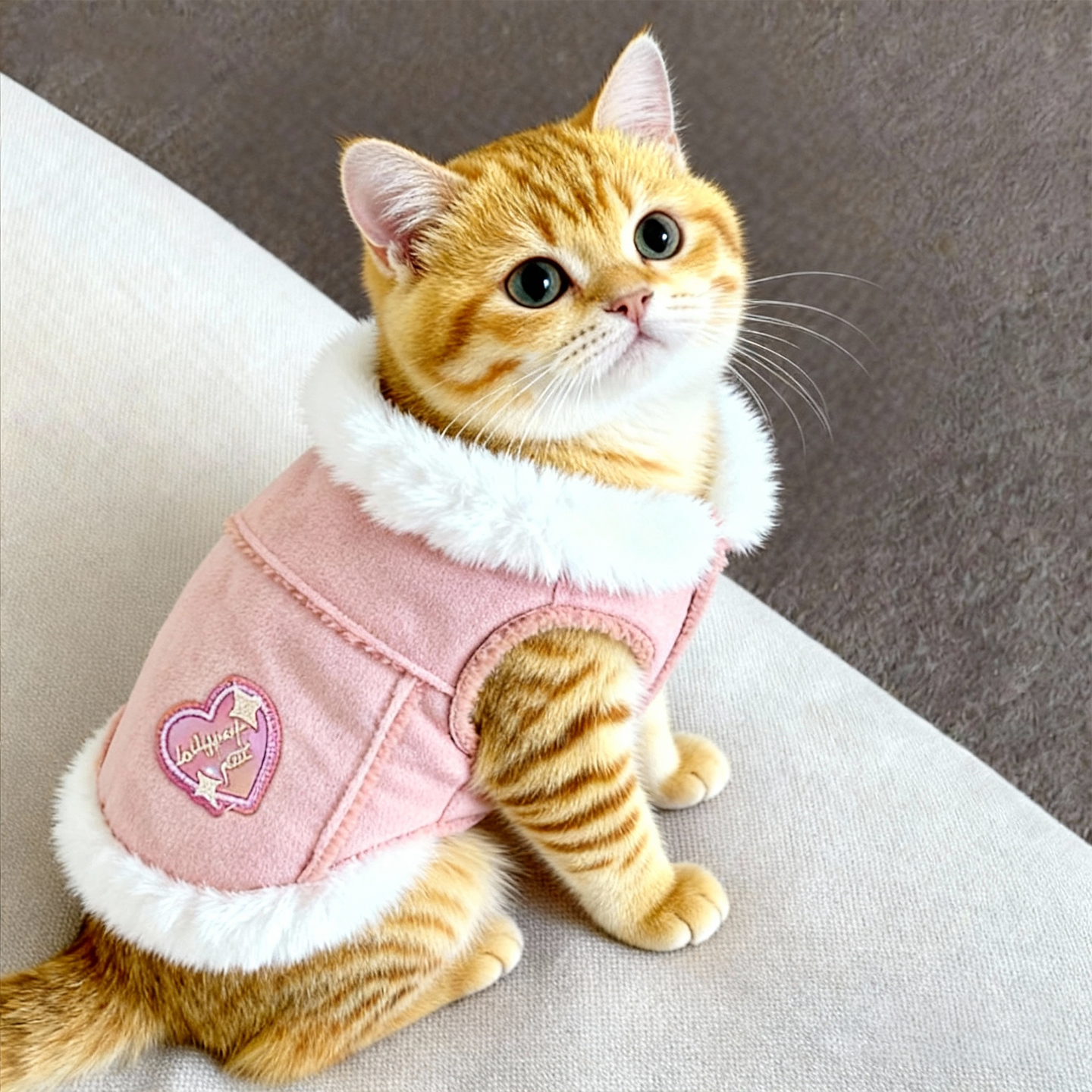 猫咪衣服秋冬季加厚保暖防寒马甲