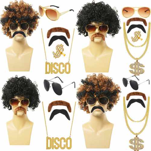 亚马逊热销80s年代重金属DISCO