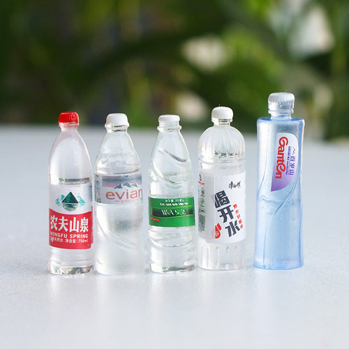 迷你矿泉水瓶子凉茶饮料瓶小摆件