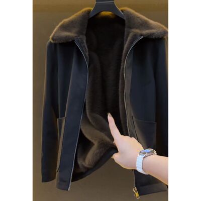 2026新款时尚潮流老钱风座山雕设计师秋冬奢潮男高端夹克外套Z089