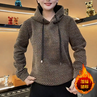 【男装】加绒加厚优选欧货男士冬季长袖休闲罗马空气带帽卫衣