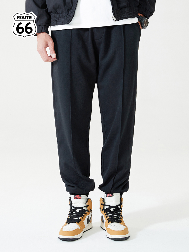 66号公路重磅灯芯绒宽松束脚卫裤