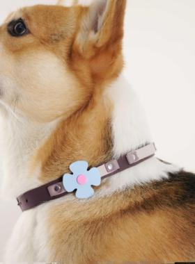 ARCUSCUB宠物项圈解构拼接皮质猫咪狗狗通用个性百搭