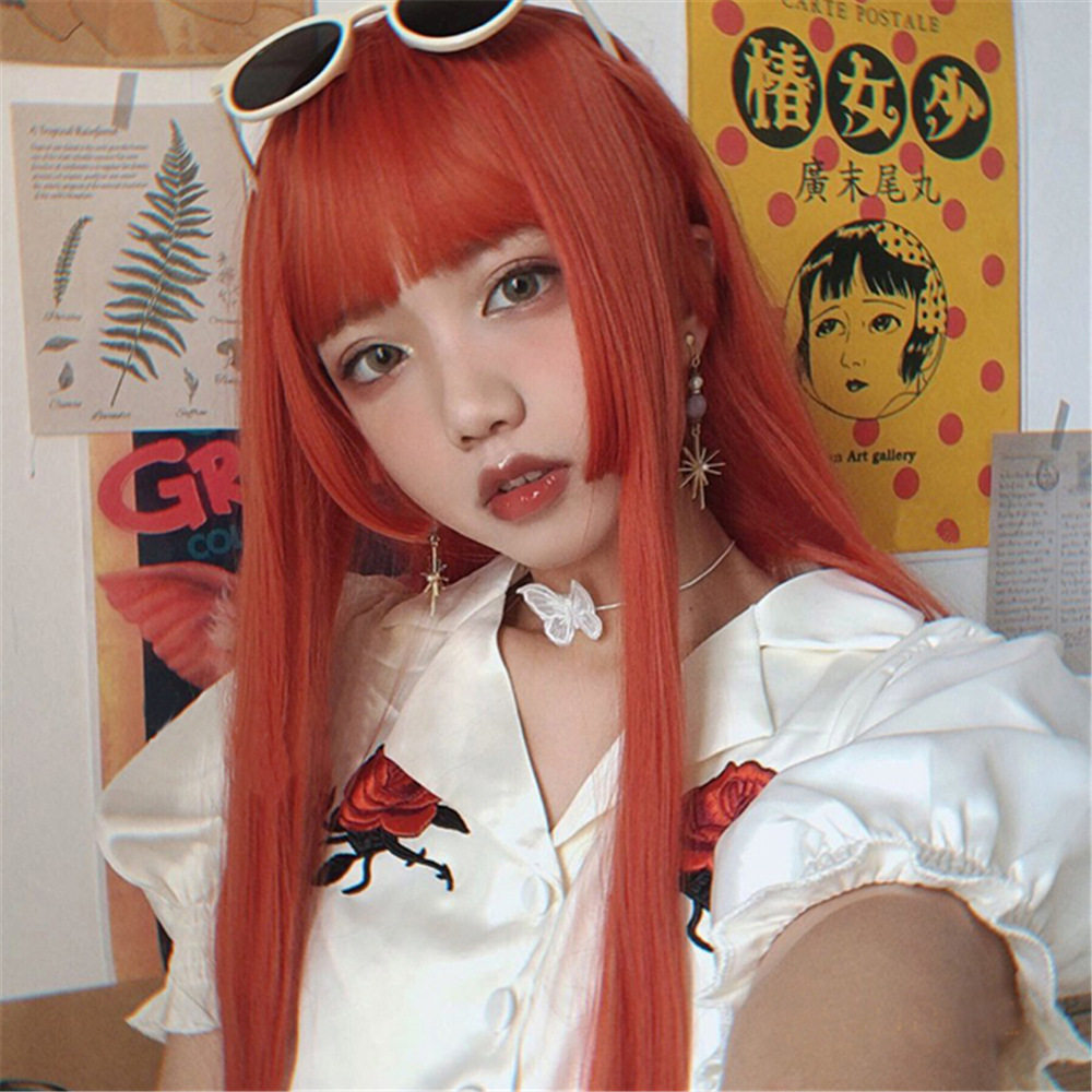 动漫coplay假发女二次元姬发式