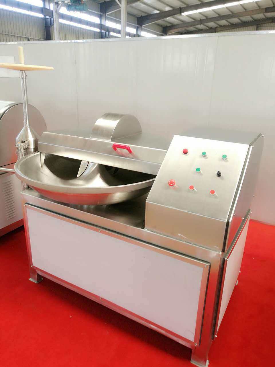 斩拌机厂家供应 速冻丸子鱼豆腐肉泥立式斩拌机 出口80斩拌机