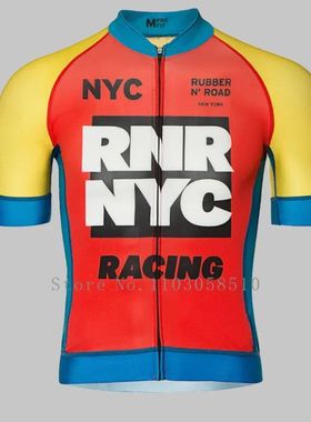 RUBBER N'ROAD Summer Cycling Clothing tops MTB Bike Clothes