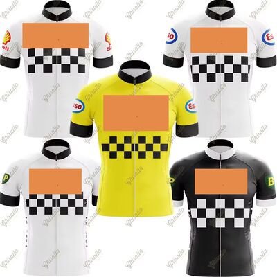 Men's Retro Cycling Jersey, Short Sleeved Team Racing Bicycl