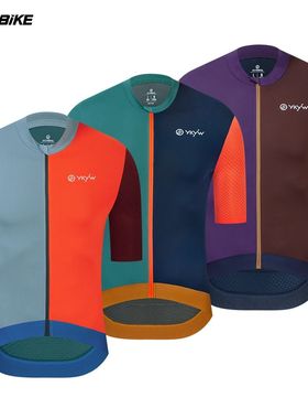 YKYWBIKE Cycling Jersey for Men Colorful Fashionable Bicycle