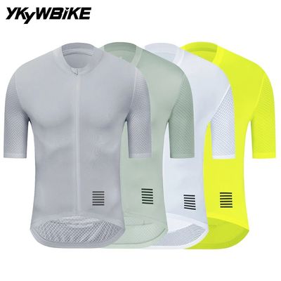 YKYWBIKE Men's Cycling Jersey Short Sleeve Summer Bicycle Je