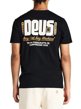 Latest Australian DEUS Cycling Printed Retro T-shirt Short S