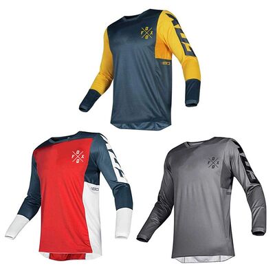 Cross Country Racing Mountain Bike Jersey Short Sleeve Downh