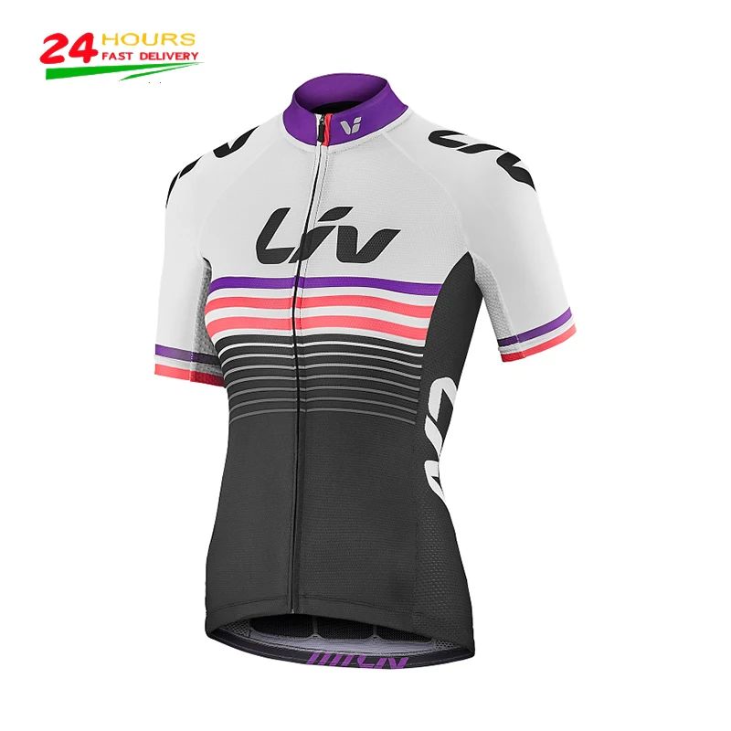 Cycling Jersey LIV Summer Women Racing Sport Shirt Ropa Cicl
