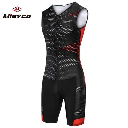 Men Pro team triathlon suit Cycling Clothing Skinsuit jumpsu