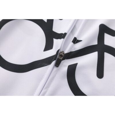 Bicycle Pattern, Gradient Short Sleeved Cycling Clothing, Br