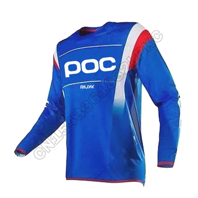 RAUDAX POC Men Multicolor Cool Cycling Jersey Motocross Cycl