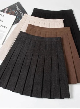Pleated Skirt Winter Clothes Woman Fashion 2024 Falda Corta