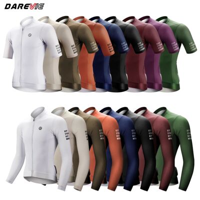 DAREVIE Cycling Jersey Slim Fit SPF 50+ Men Women Long Sleev