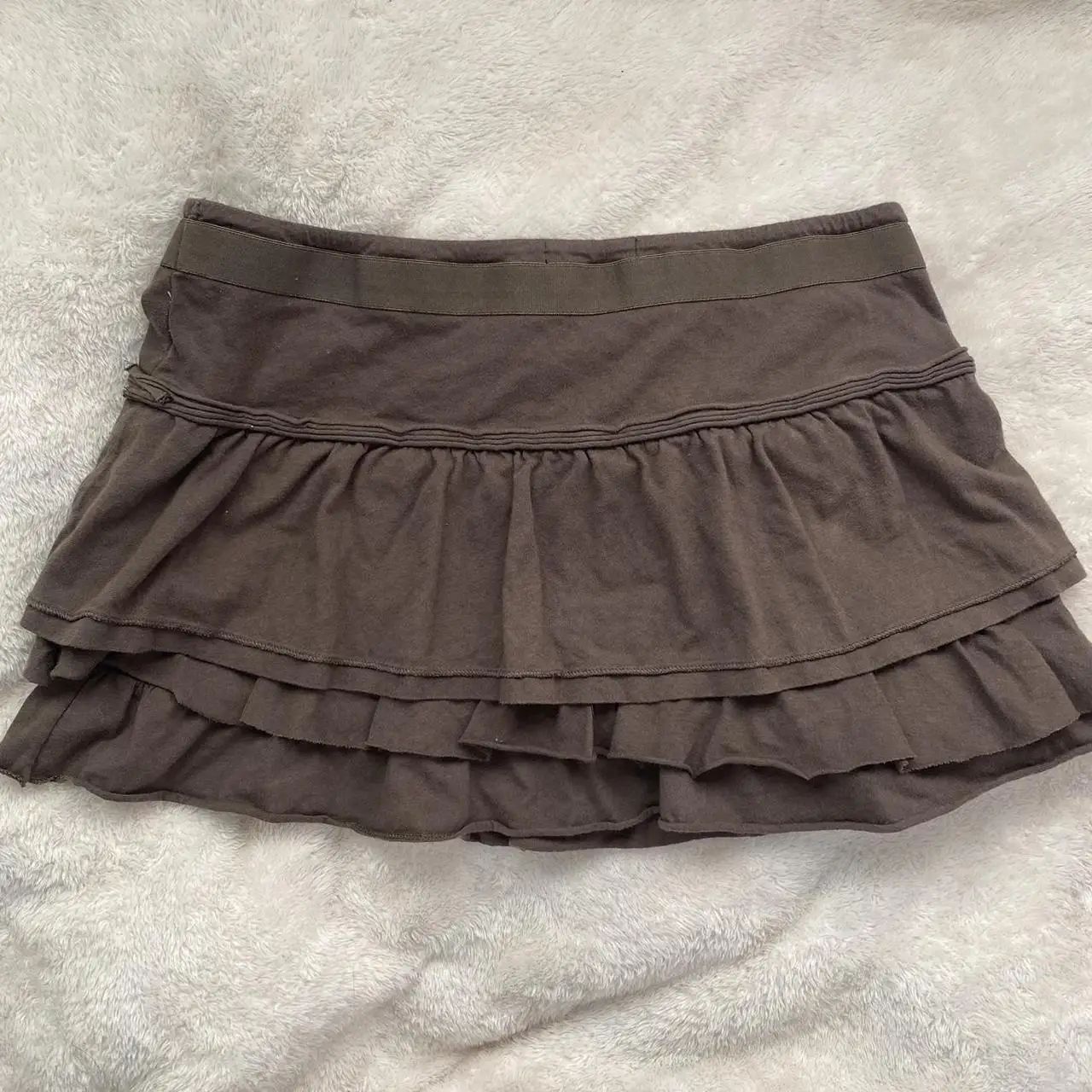 American Retro Tide Y2K Mini Skirts Aesthetic Daily clothing