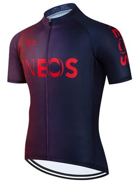 New 2025 INEOS Men Summer Short Sleeve Cycling Jersey Outdoo