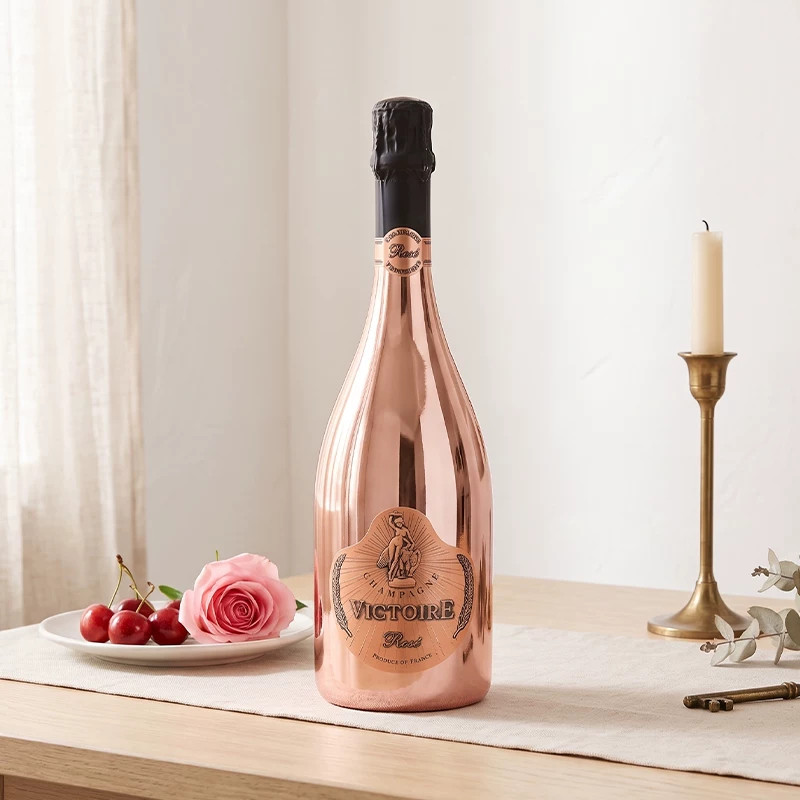 法国进口香槟Champagne Victoire凯旋&middot;女神粉金香槟