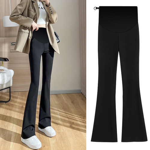 文辰孕妇喇叭裤垂感加长款