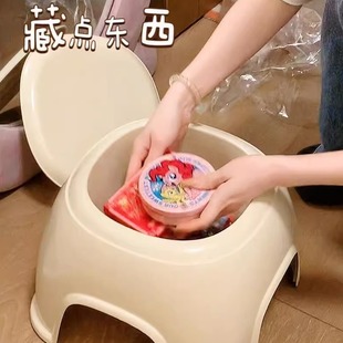 【藏点小东西】学生宿舍藏匿神器女生零食储纳家用儿童玩具收纳凳