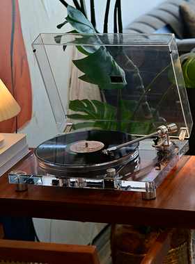 吉来P1 Pro专业级限定版全透明亚克力无线双向蓝牙黑胶唱片机