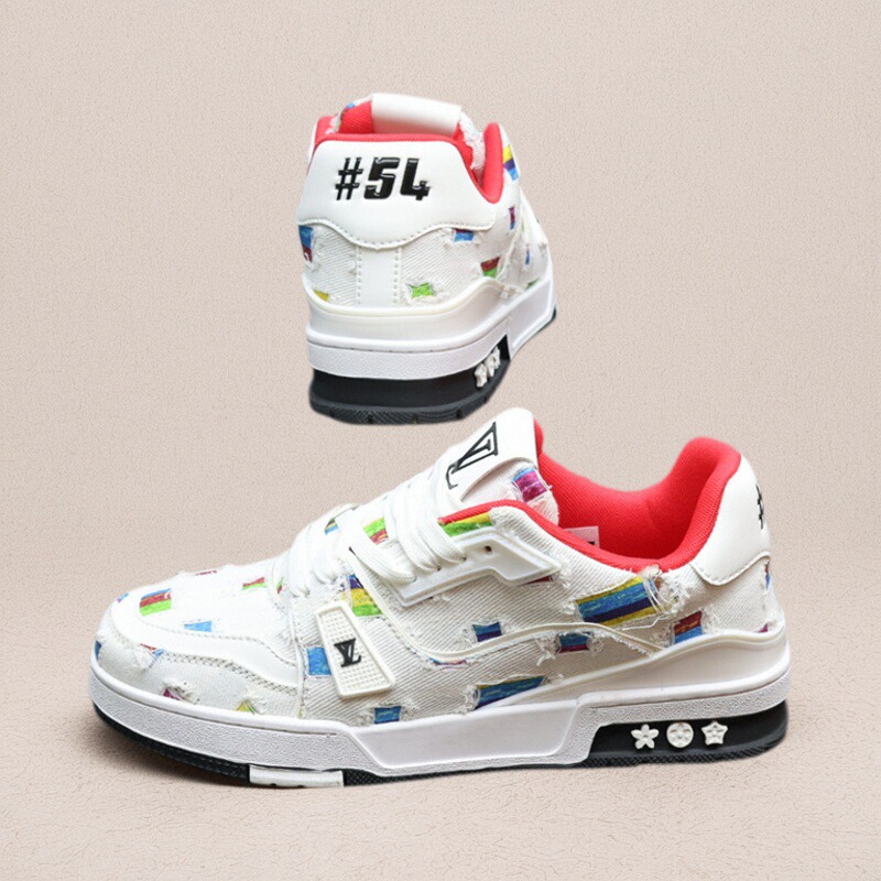 小白鞋男潮流秋季学生厚底休闲鞋