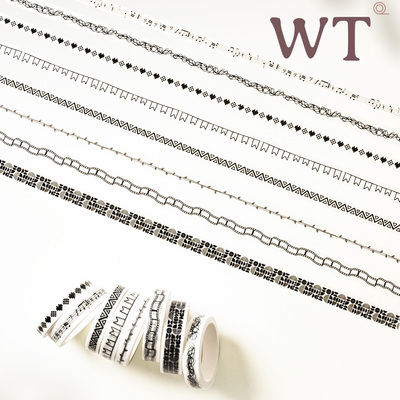 WT正品细胶带边框分割线