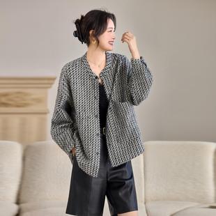 MONLOUVE外套2025新款今年流行爆款韩版秋天女装上衣时尚高端大气