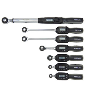 台湾WIZTANK 340CN紧固扭矩扳手 340NM电子数显扭力扳手WS4