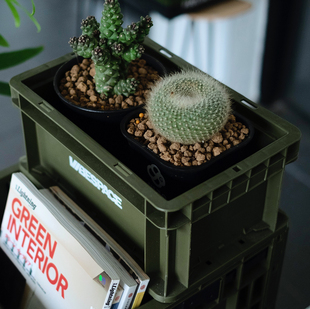 罐头收纳盒桌面杂物整理收纳居家工业风首饰厨具露营塑料储物盒