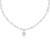 Bubble Sugar Cube Necklace-White (420mm)