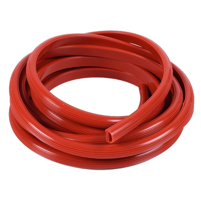 耐高低温双p型双9字硅胶密封条