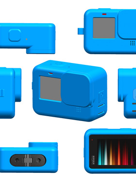 FORgopro10保护套 适用GoPro10相机硅胶套机身防摔 镜头盖 现货