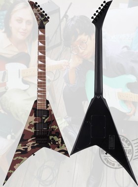 Jackson杰克逊X系列 Rhoads RRX24 Camo, 月桂木指板, 森林迷彩