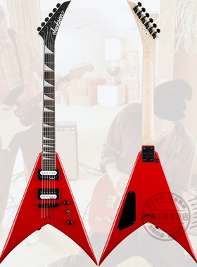 正品Jackson杰克逊JS 系列 King V JS32T法拉利红异形燕尾电吉他