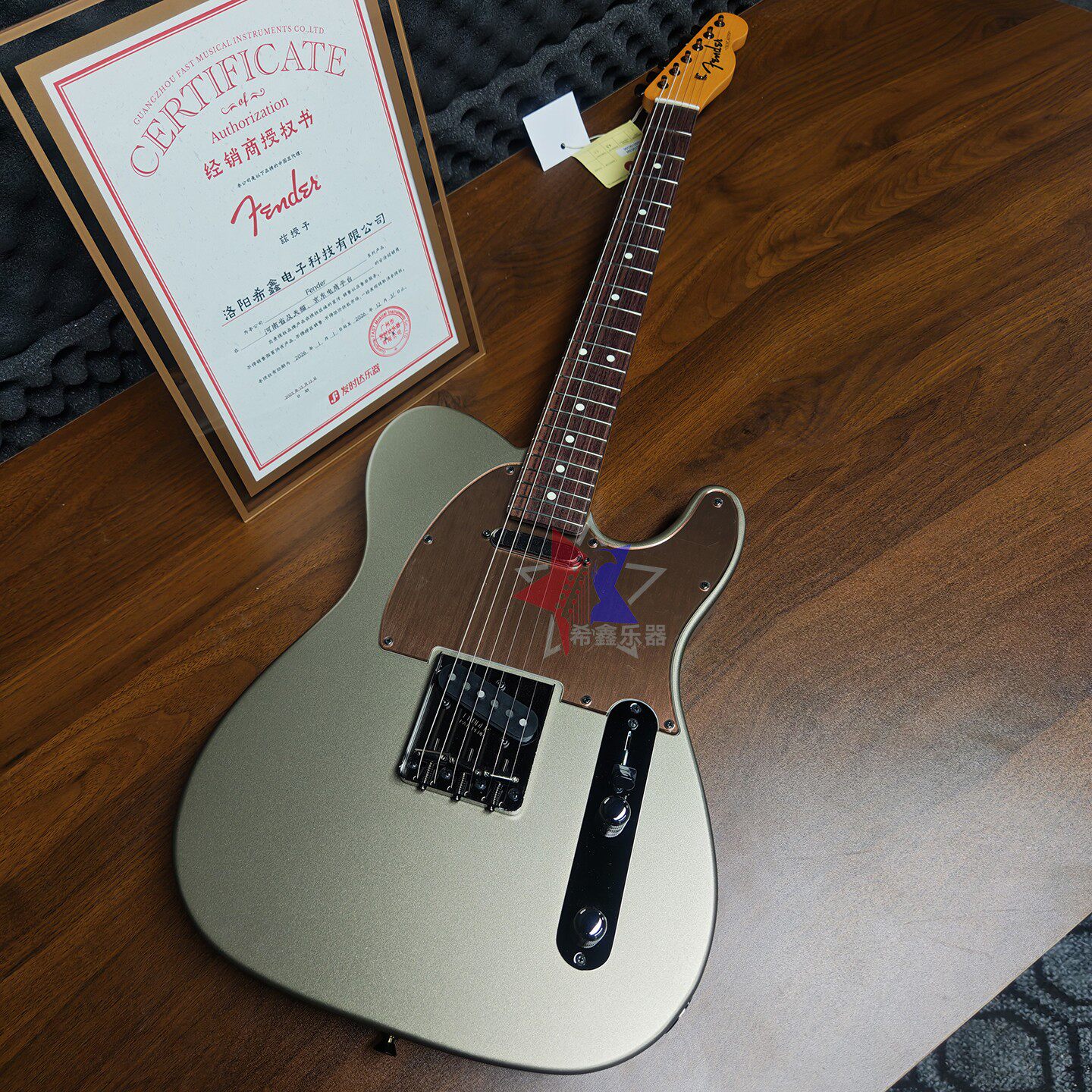 日产Fender芬达Hybrid II二代融合二代系列TELE香槟幻境电吉他
