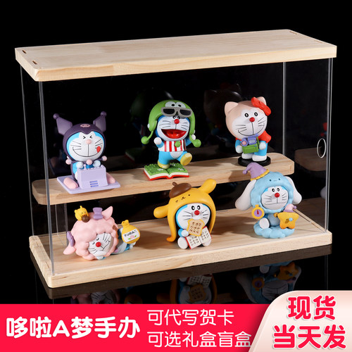 哆啦a梦公仔摆件盲盒叮当猫手办机器猫小叮当多啦周边生日礼物