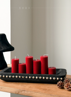 复古创意香薰蜡烛套装客厅摆件