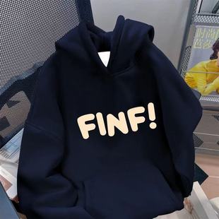 男女童纯棉连帽卫衣2025秋冬新款中大童韩版宽松休闲慵懒上衣外套