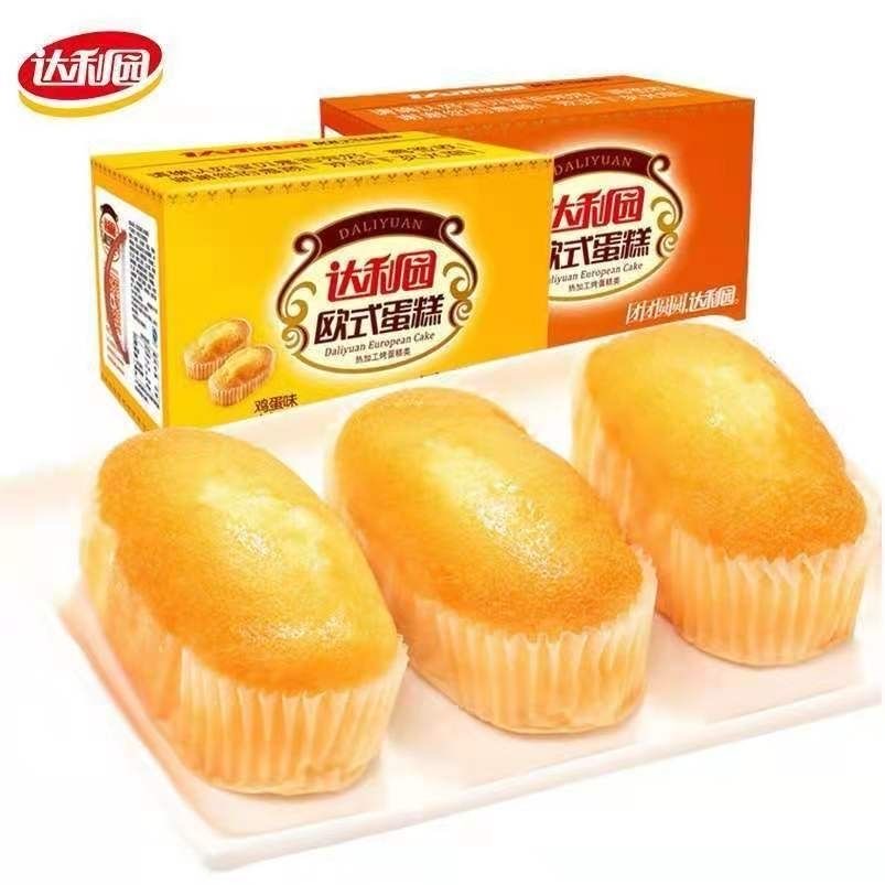 新日期达利园欧式蛋糕早餐面包营养糕点心整箱零食批发下午茶待客