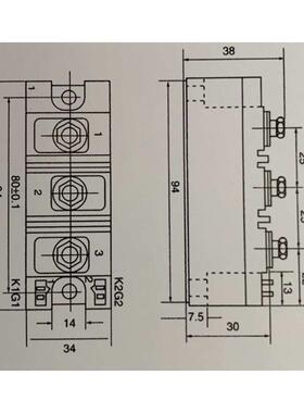可控硅模块MTC160A1600V MTC160A MTC160A-16