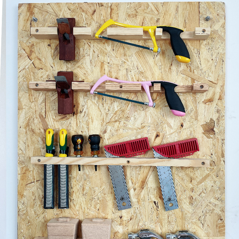 儿童木工刨子幼儿园木工坊锯子锉刀锤子工具套装小学手工挂板墙面