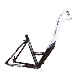 26寸/700c山地车铝合金碟刹女款自行车旅行车架老年人低梁长途