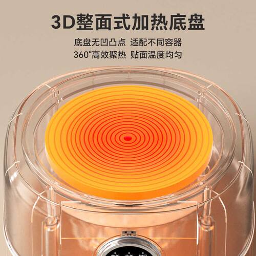 lotor养生壶家用烧水壶2025新款纯全玻璃炖煮煮茶一体办公室小型