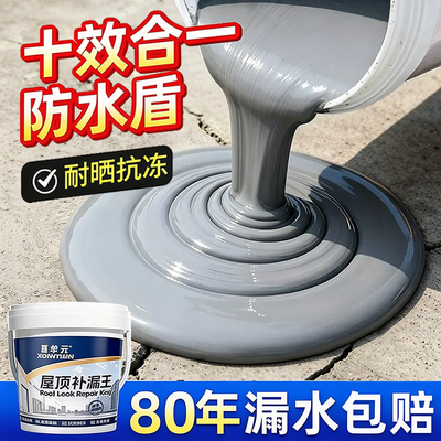 屋顶防水补漏材料房顶裂缝专用