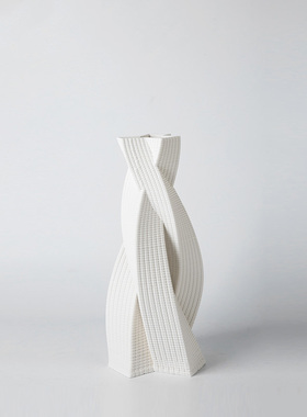 现代简约样板间桌面摆件陶瓷花