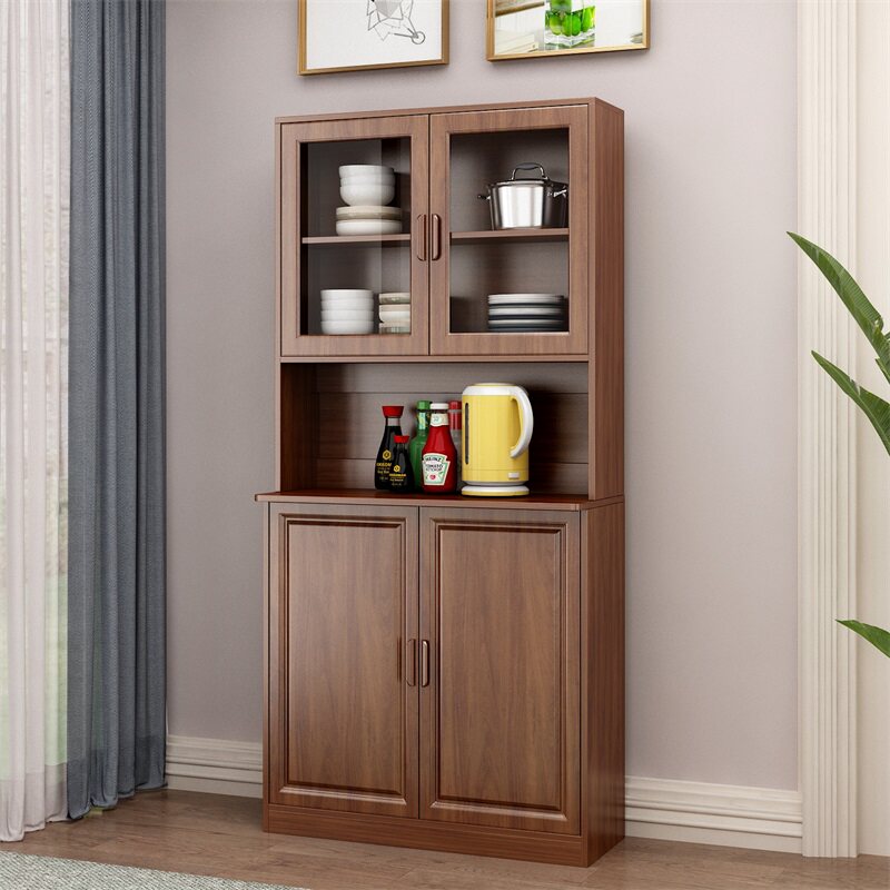 餐边柜家用橱柜简约厨房客厅靠墙储物柜子收纳一体餐厅碗柜置物柜