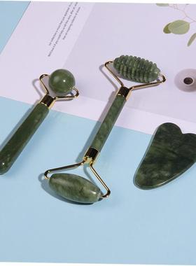 Face Massager Roller Gua sha Jade Store Scraper Roller massa